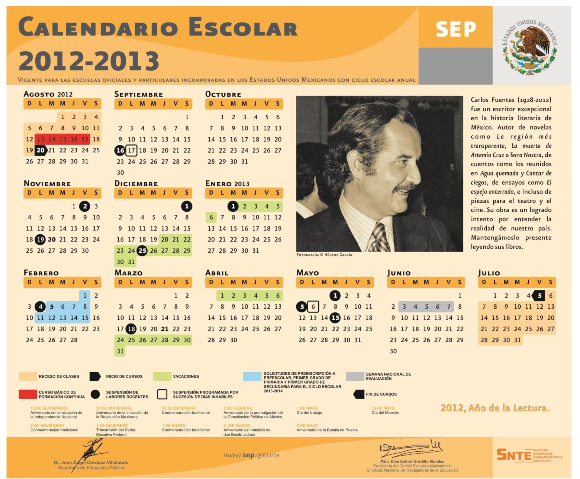 CALENDARIO ESCOLAR SEP 2012 13 PDF